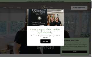 Purely Skin by Confident Med Spa website