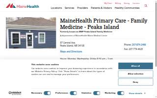 MaineHealth Primary Care - Family Medicine - Peaks Island website