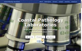 Coastal Pathology Laboratories website