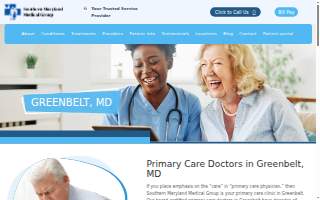 Southern Maryland Medical Group of Greenbelt website