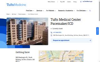 Tufts Medical Center Pacemaker/ICD website