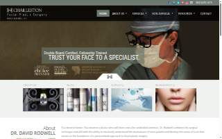Charleston Facial Plastic Surgery website