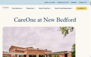 CareOne at New Bedford website