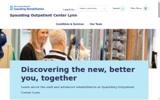 Spaulding Outpatient Center Lynn website