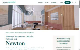 One Medical Primary Care Clinic - Newton website