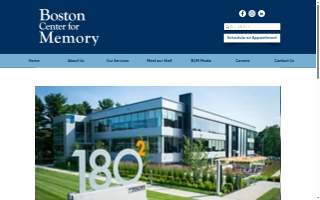 Boston Center for Memory website