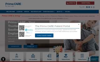 Prima-Care Ambulatory Care Center website