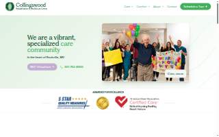 Collingswood Rehabilitation & Healthcare Center website