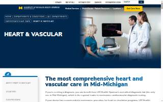 Lansing Heart & Vascular | University of Michigan Health-Sparrow website
