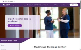 Matthew Medical Center website