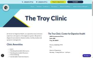 Center for Digestive Health | Troy website