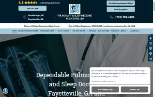 Pulmonary & Sleep Medicine website