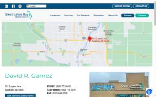 Great Lakes Bay Health Centers David R. Gamez website