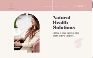 Natural Health Solutions website