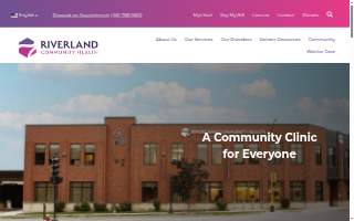 Riverland Community Health website