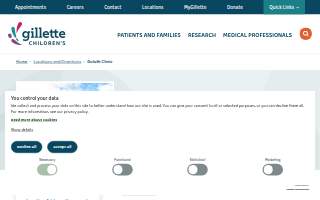 Gillette Children's - Duluth Clinic website