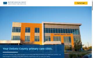 Baptist Medical Group-Desoto Primary Care Associates website