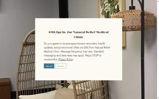 Natural Relief Medical Southaven website