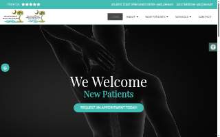Coastal Chronic Pain Services website