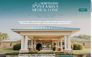 North Bay Family Medical Clinic website