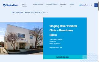 Singing River Medical Clinic - Downtown Biloxi website