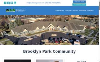 Suite Living Senior Care of Brooklyn Park website