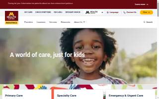 M Health Fairview Pediatric Specialty Clinic - Woodbury website
