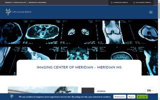 Imaging Center of Meridian website