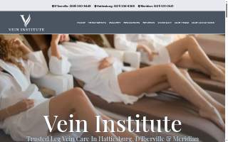 Vein Institute of South MS - Meridian website