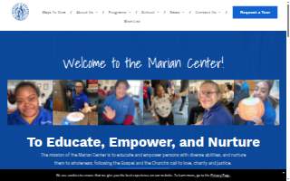 Marian Center website