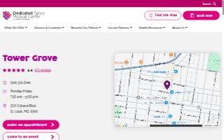 Dedicated Senior Medical Center of St. Louis website