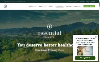 Essential Health - Bozeman website