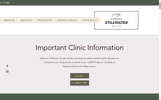 Montana Stillwater Health, PLLC website