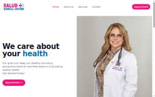 Salud Medical Center website