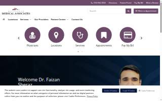 MountainView Medical Associates website