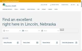 Bluestem Health - Main Clinic website