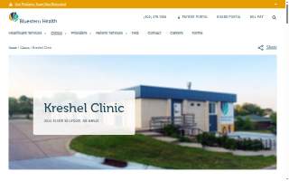 Bluestem Health - Kreshel Clinic website