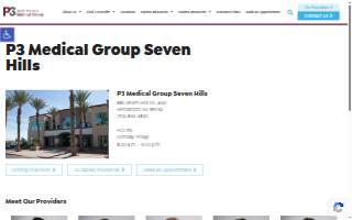 P3 Medical Group Seven Hills website