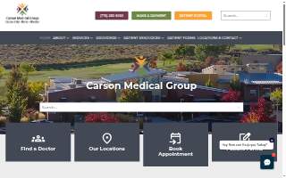 Carson Medical Group of Carson City website