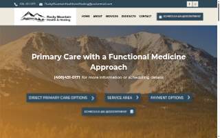 Rocky Mountain Health and Healing website