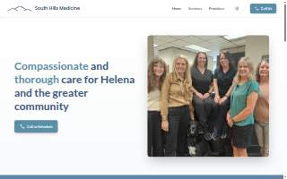 South Hill Internal Medicine website
