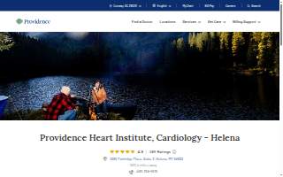 Providence Heart Institute, Cardiology - Helena website