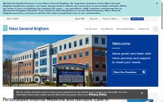 Wentworth Health Partners Internal Medicine website
