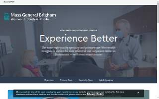Wentworth-Douglass Hospital Portsmouth Outpatient Center - Building A website