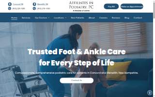 Affiliates In Podiatry Pc website