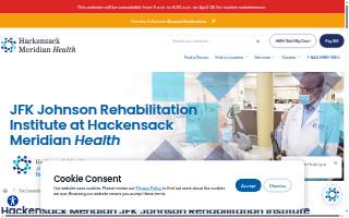 Hackensack Meridian JFK Johnson Rehabilitation Institute website