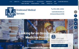 Ironbound Medical Services website