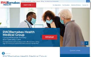 Barnabas Health Medical Group website