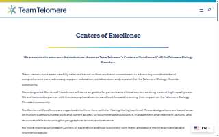 Telomere Medical Center website