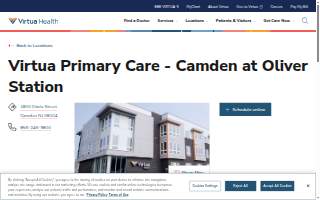 Virtua Primary Care - Camden at Oliver Station website